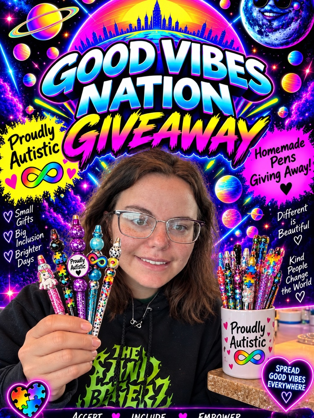 Giveaway -  Pen - Proudly Autistic